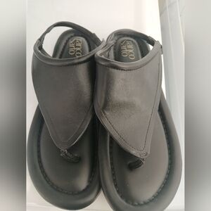 Franco Sarto Black Women Sandals